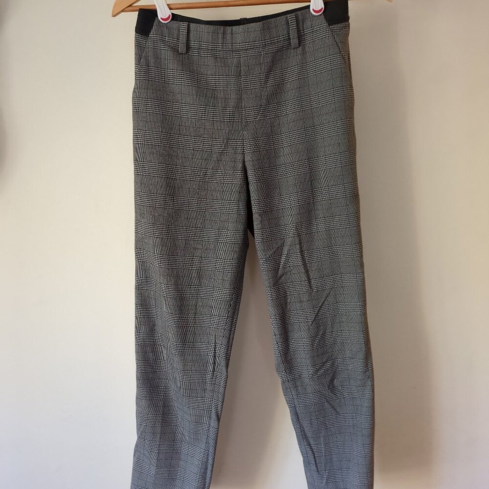 Plaid trouser pant